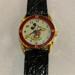 Mickey Mouse Watch with Black Strap